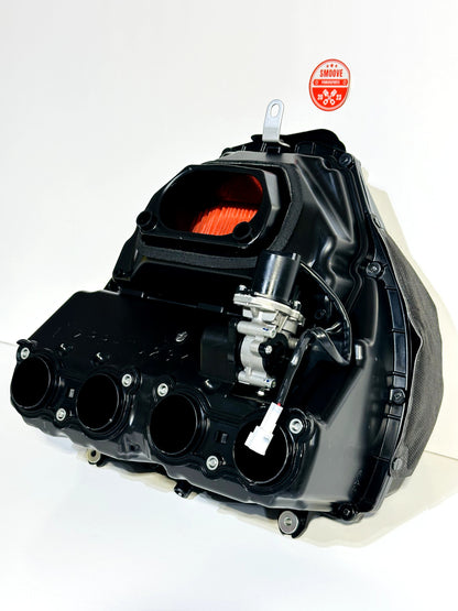 2020-2026 YAMAHA YZF R1 OEM AIR INTAKE FILTER BOX AIRBOX W/ INJECTORS & STACKS