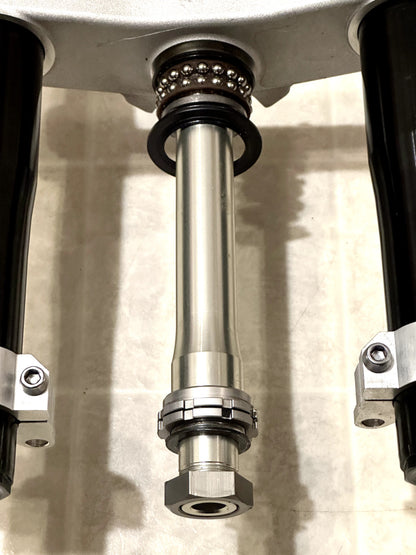 2021-2025 KAWASAKI NINJA ZX10R FRONT FORKS SUSPENSION W/ TRIPLE TREE + CLIP ONS ✅