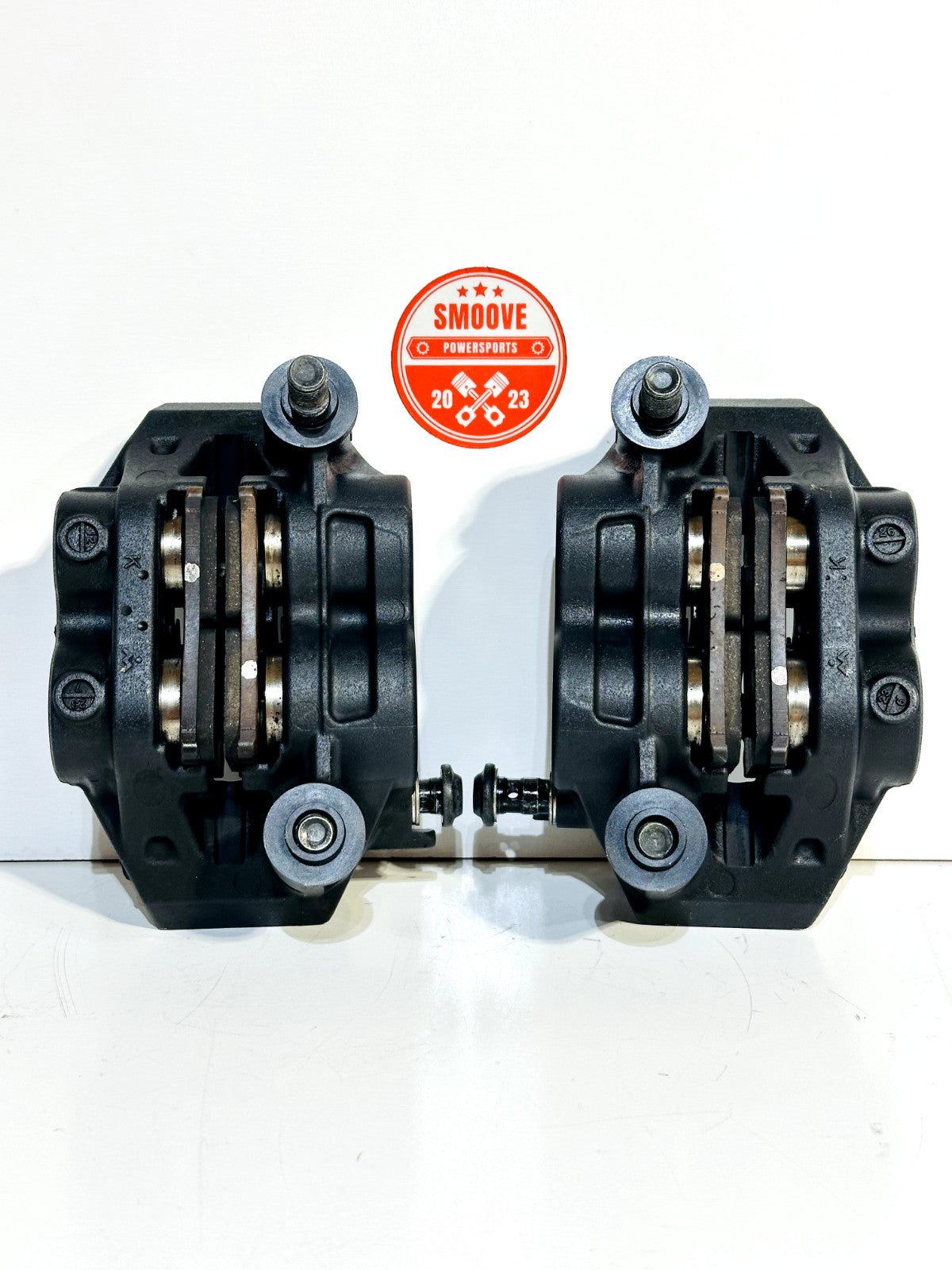 2022-2025 YAMAHA YZF R7 OEM LEFT & RIGHT FRONT BRAKE CALIPER SET W/ HARDWARE