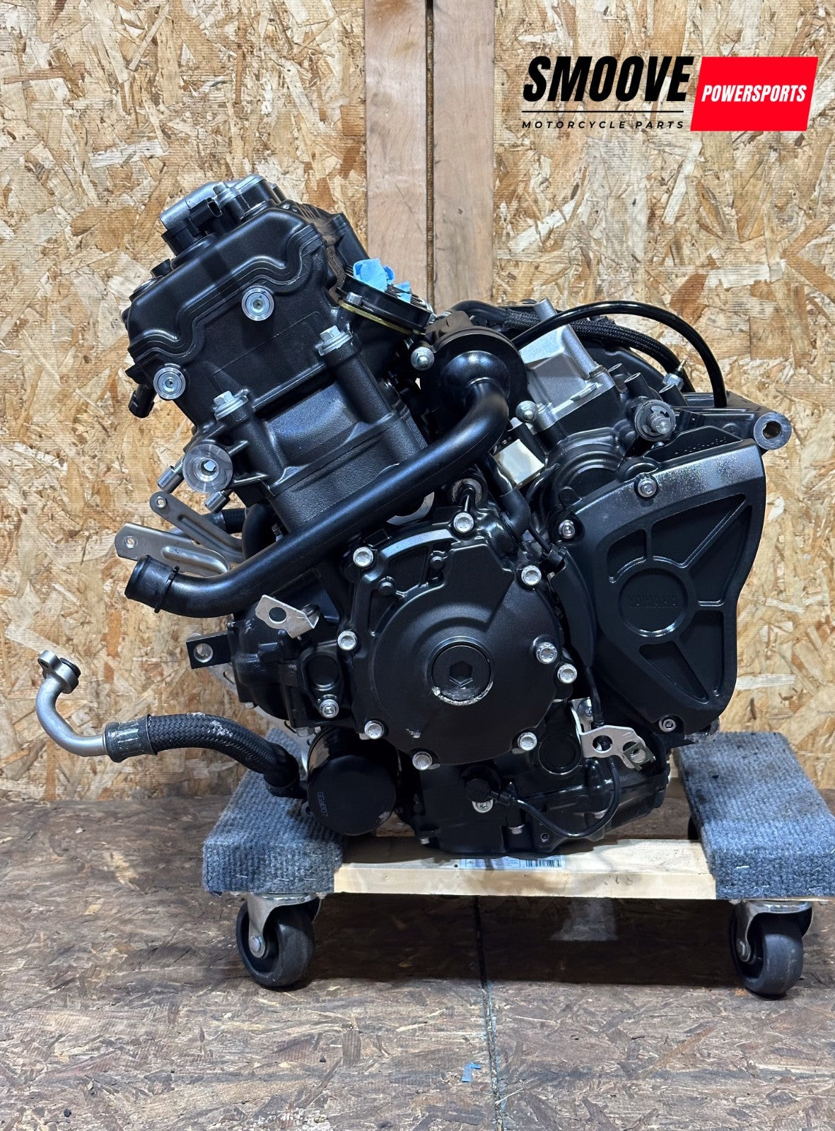 2020-2026 YAMAHA YZF R1 R1M OEM COMPLETE ENGINE MOTOR ASSEMBLY STRONG RUNNER 2K MILES