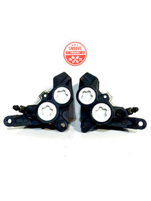 2021-2025 YAMAHA MT07 MT-07 OEM LEFT RIGHT FRONT BRAKE CALIPER SET W/ BRAKE PADS