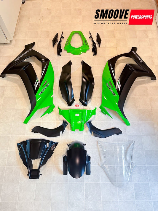 2011-2015 KAWASAKI NINJA ZX10R ZX 10 OEM COMPLETE FAIRING BODY PANEL COWLING KIT