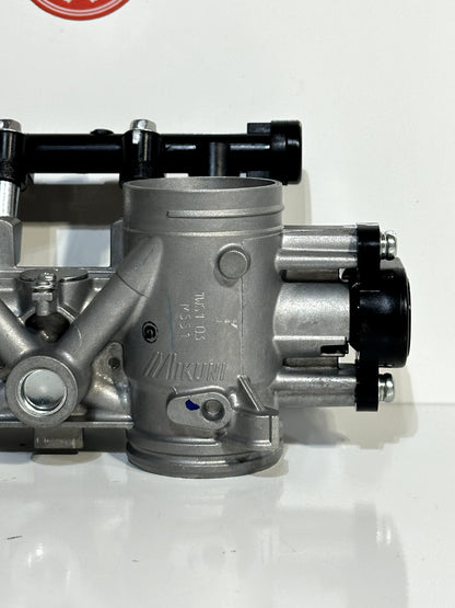 2022-2025 YAMAHA YZF R7 OEM THROTTLE BODY BODIES W/ INJECTORS + FUEL RAIL