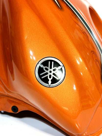 (2009) 2008-2016 YAMAHA YZF R6 OEM GAS FUEL TANK CELL PETROL RESERVOIR ORANGE