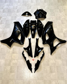 2022-2025 YAMAHA YZF R7 OEM COMPLETE FAIRING BODY PANEL PLASTICS COWL KIT BLACK