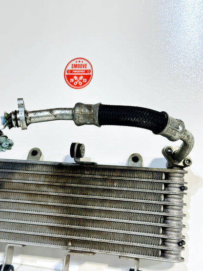2021-2025 KAWASAKI NINJA ZX10R OEM ENGINE OIL COOLER MOTOR OIL RADIATOR W/ LINES