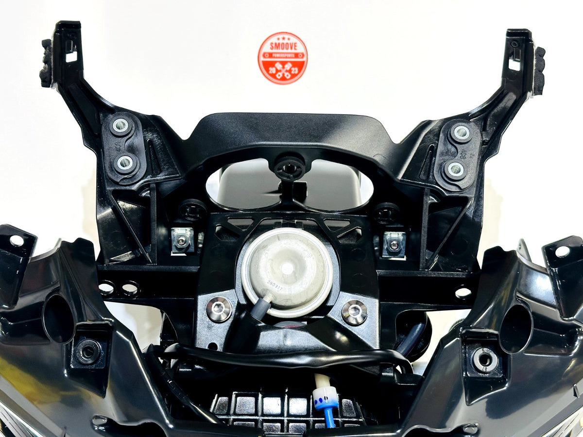 2020-2026 YAMAHA YZF R1 OEM FRONT HEAD LIGHT PILOT LIGHT SET + COWL INTAKE & LCU