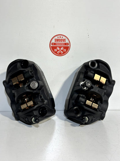 2023-2026 KAWASAKI NINJA ZX4RR OEM RIGHT LEFT FRONT BRAKE CALIPER SET W/ PADS