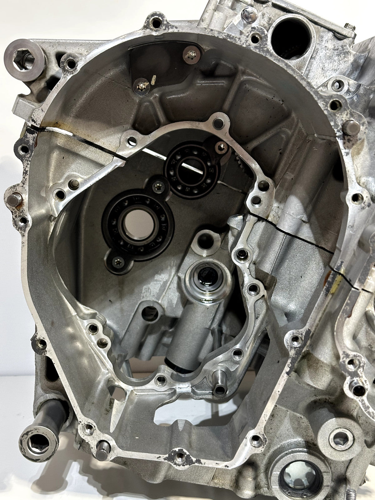 2021-2023 KAWASAKI NINJA ZX10R OEM UPPER LOWER ENGINE MOTOR BLOCK CRANK CASE SET