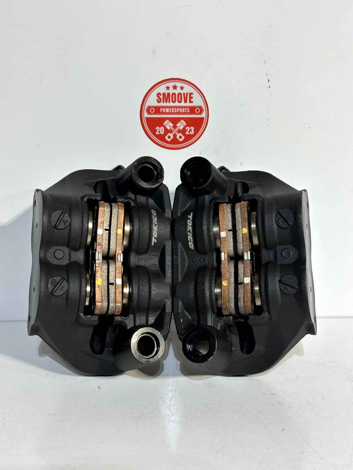2023-2026 KAWASAKI NINJA ZX4RR OEM RIGHT LEFT FRONT BRAKE CALIPER SET W/ PADS