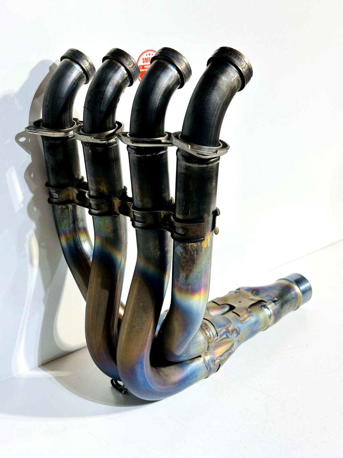 2011-2015 KAWASAKI ZX10R ZX-10R OEM EXHAUST HEADER MANIFOLD PIPE TITANIUM