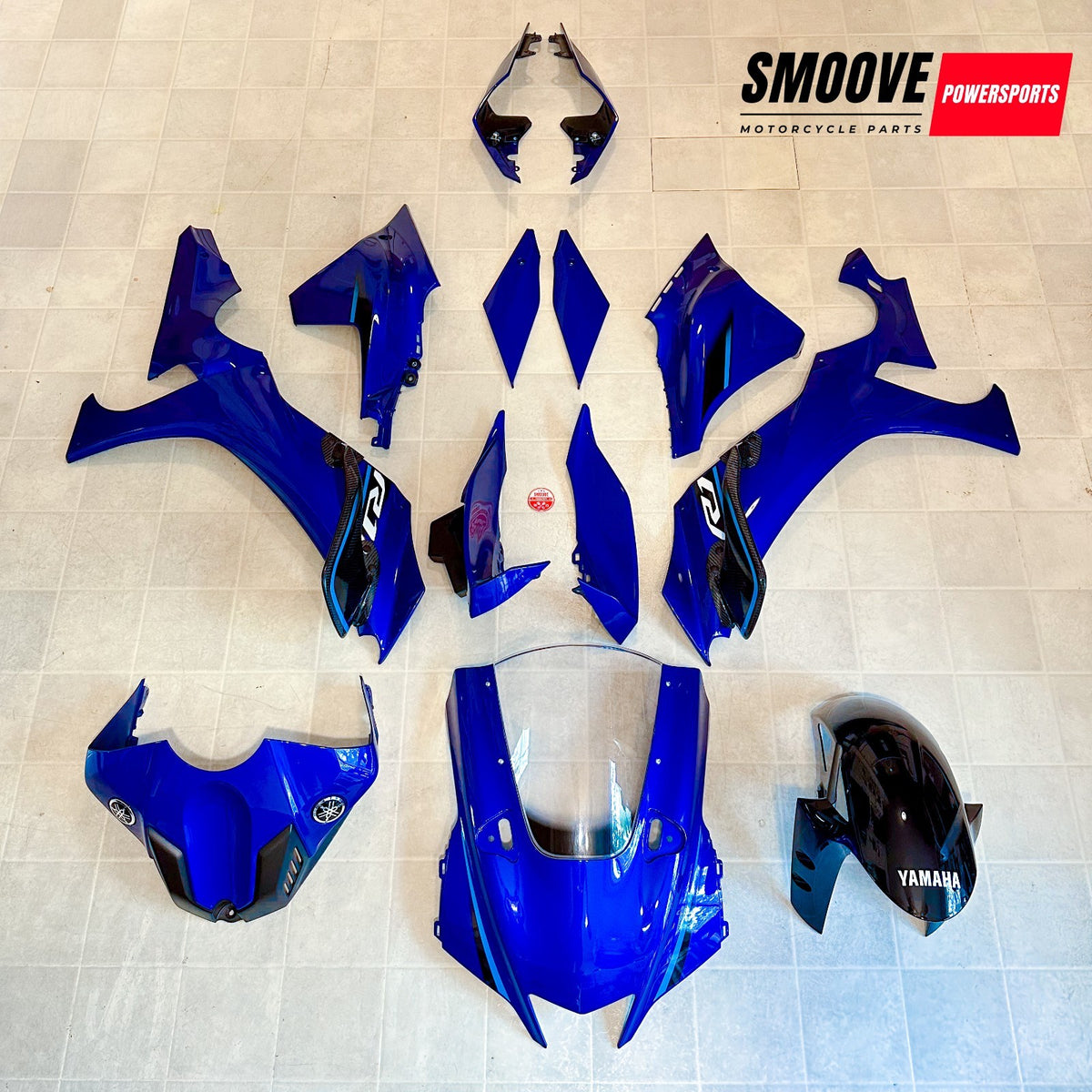 2025-2026 YAMAHA YZF R1 OEM COMPLETE BODY FAIRING COWLING COWL PANEL KIT MINT ✅