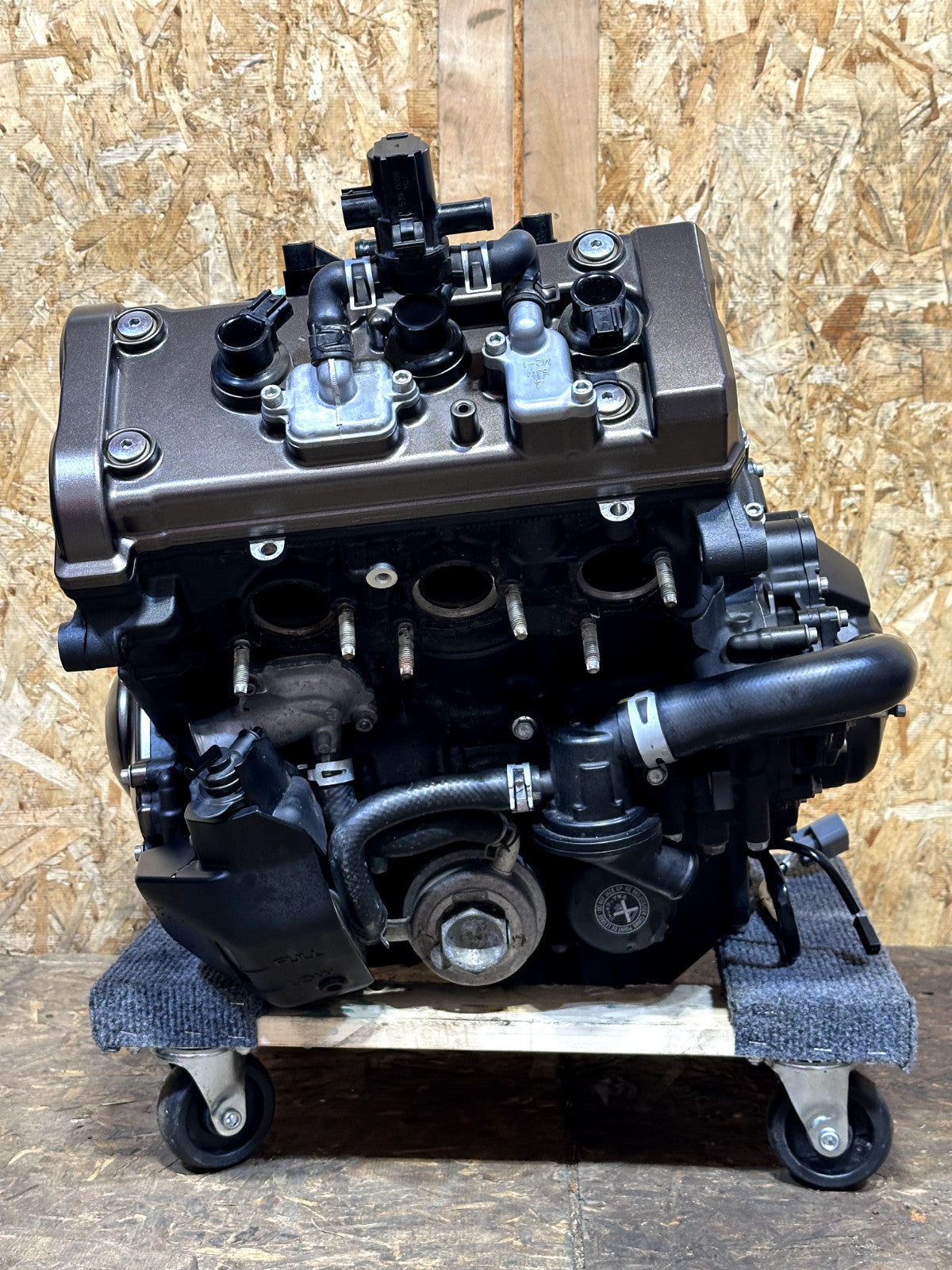 2014-2020 YAMAHA MT09 MT-09 FZ09 FZ-09 COMPLETE ENGINE MOTOR ASSEMBLY RUNS MINT