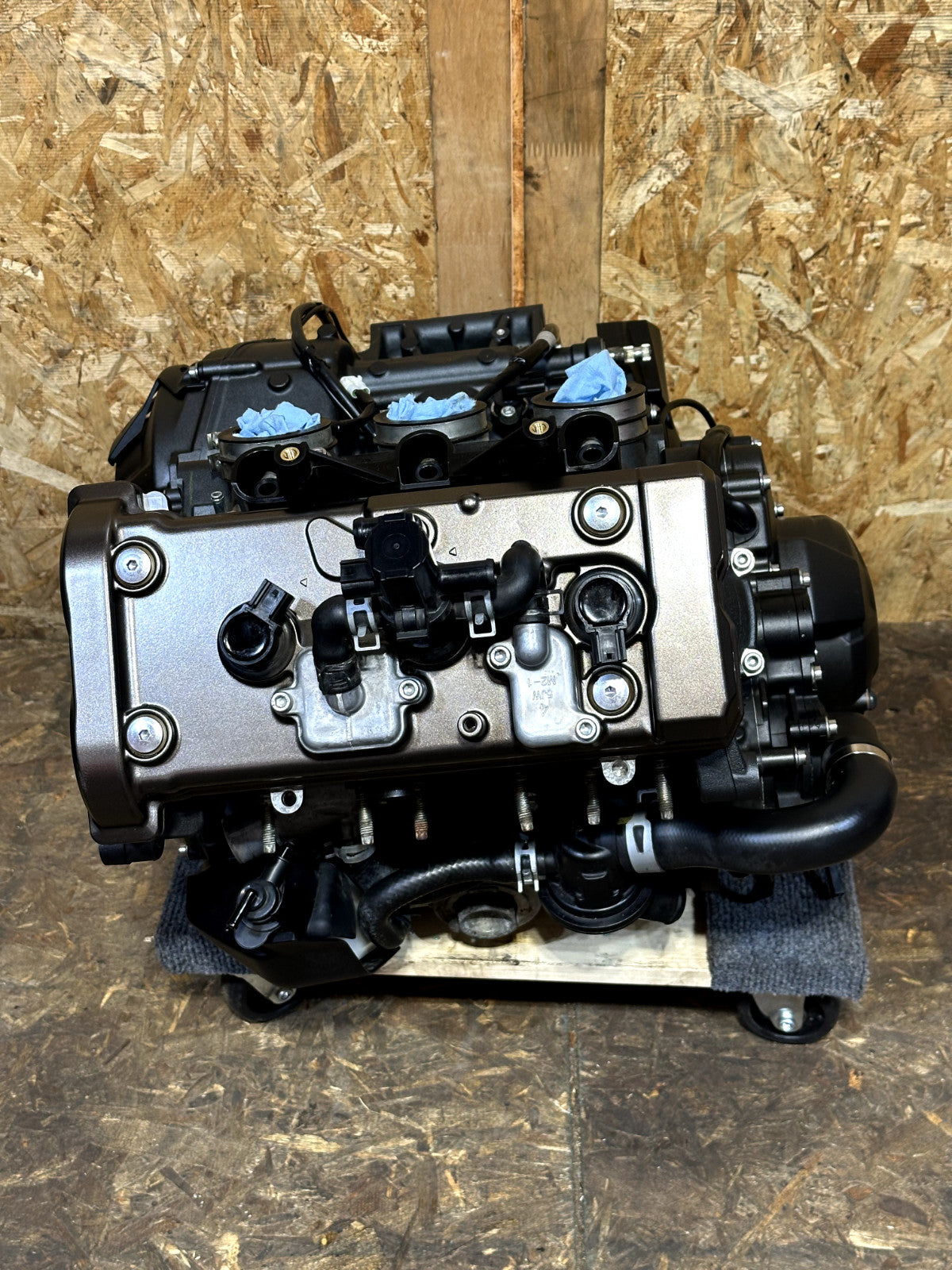 2014-2020 YAMAHA MT09 MT-09 FZ09 FZ-09 COMPLETE ENGINE MOTOR ASSEMBLY RUNS MINT