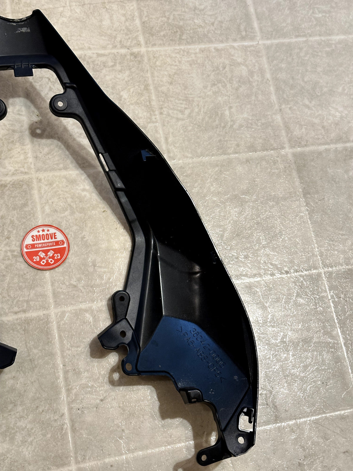 2021-2025 KAWASAKI NINJA ZX10R OEM REAR BACK TAIL CENTER COWL FAIRING BLACK