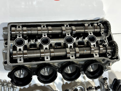 2021-2024 KAWASAKI NINJA ZX10R OEM CYLINDER HEAD TOP END W/ CAM SHAFTS & VALVES
