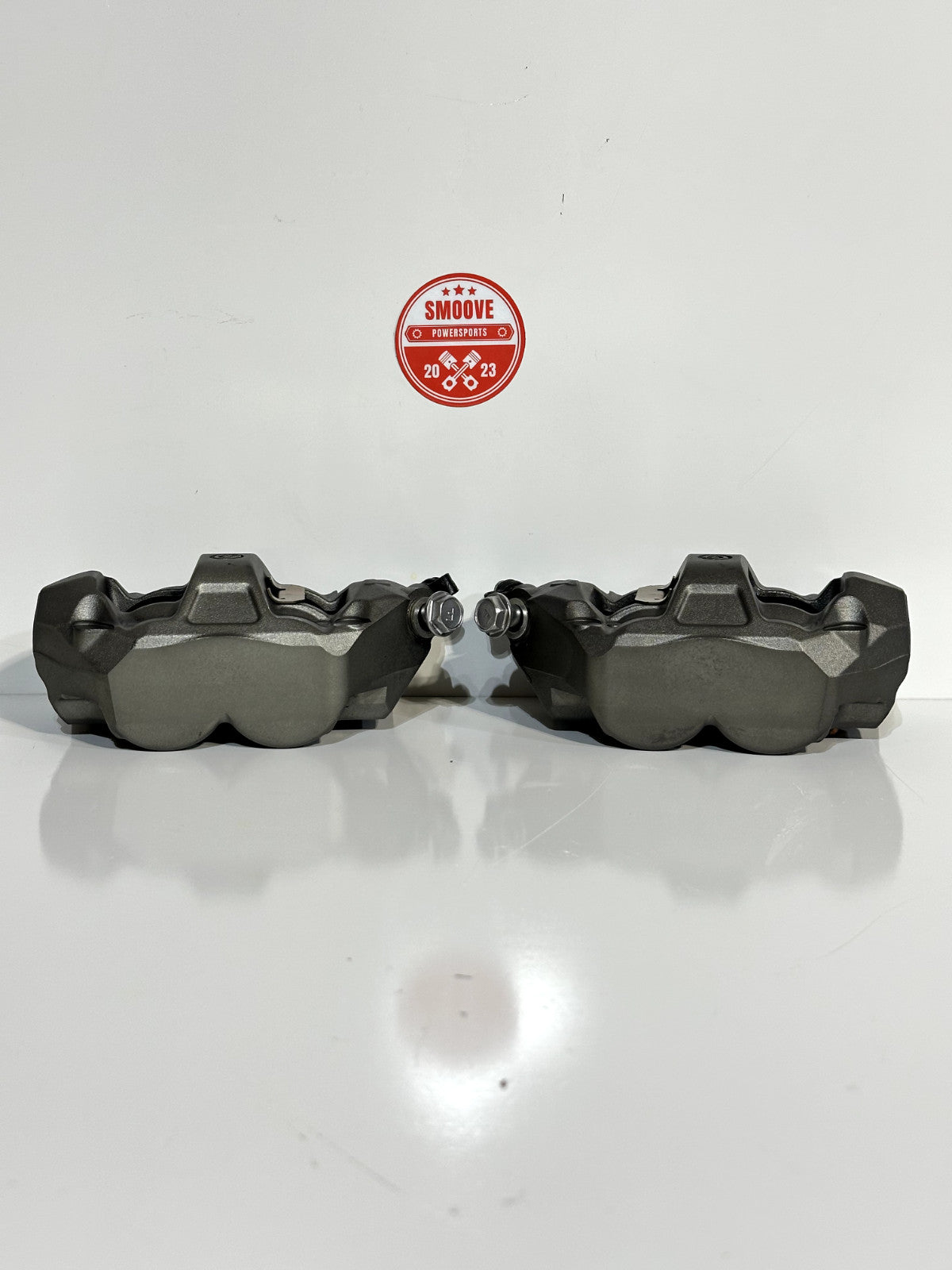 2021-2025 KAWASAKI NINJA ZX10R ZX10 OEM BREMBO FRONT BRAKE CALIPER SET W/ PADS