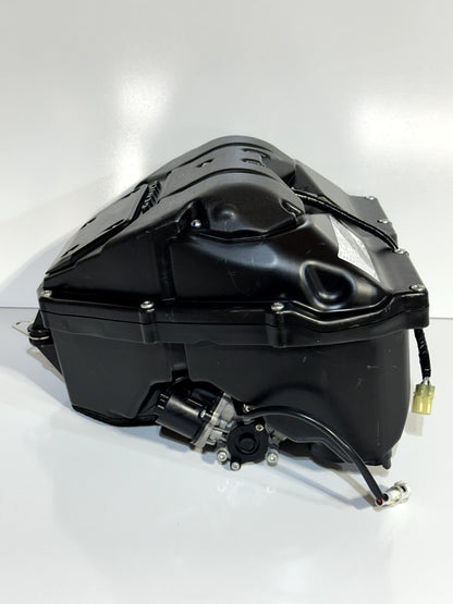 2009-2014 YAMAHA YZF R1 OEM AIR INTAKE FILTER BOX W/ TOP RAIL INJECTORS (MINT)