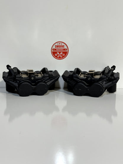 2022-2025 YAMAHA YZF R7 OEM LEFT RIGHT FRONT BRAKE CALIPER SET W/ PADS