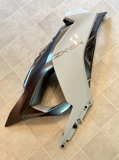 2024-2025 KAWASAKI NINJA ZX6R ZX636 OEM FAIRING BODY PLASTICS COWLING KIT WHITE