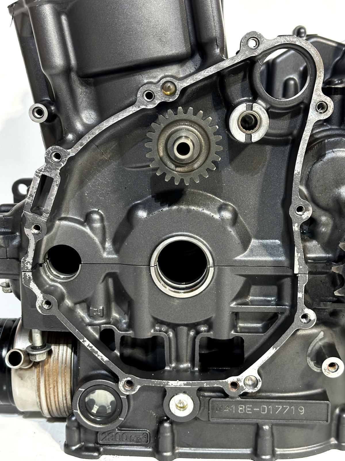 2014-2025 YAMAHA YZF R7 MT FZ 07 OEM COMPLETE ENGINE CRANK CASE CRANKCASE BLOCK