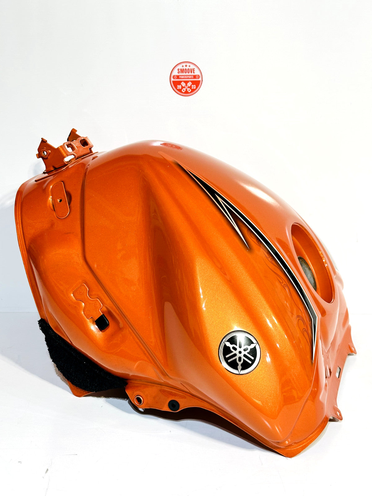 (2009) 2008-2016 YAMAHA YZF R6 OEM GAS FUEL TANK CELL PETROL RESERVOIR ORANGE