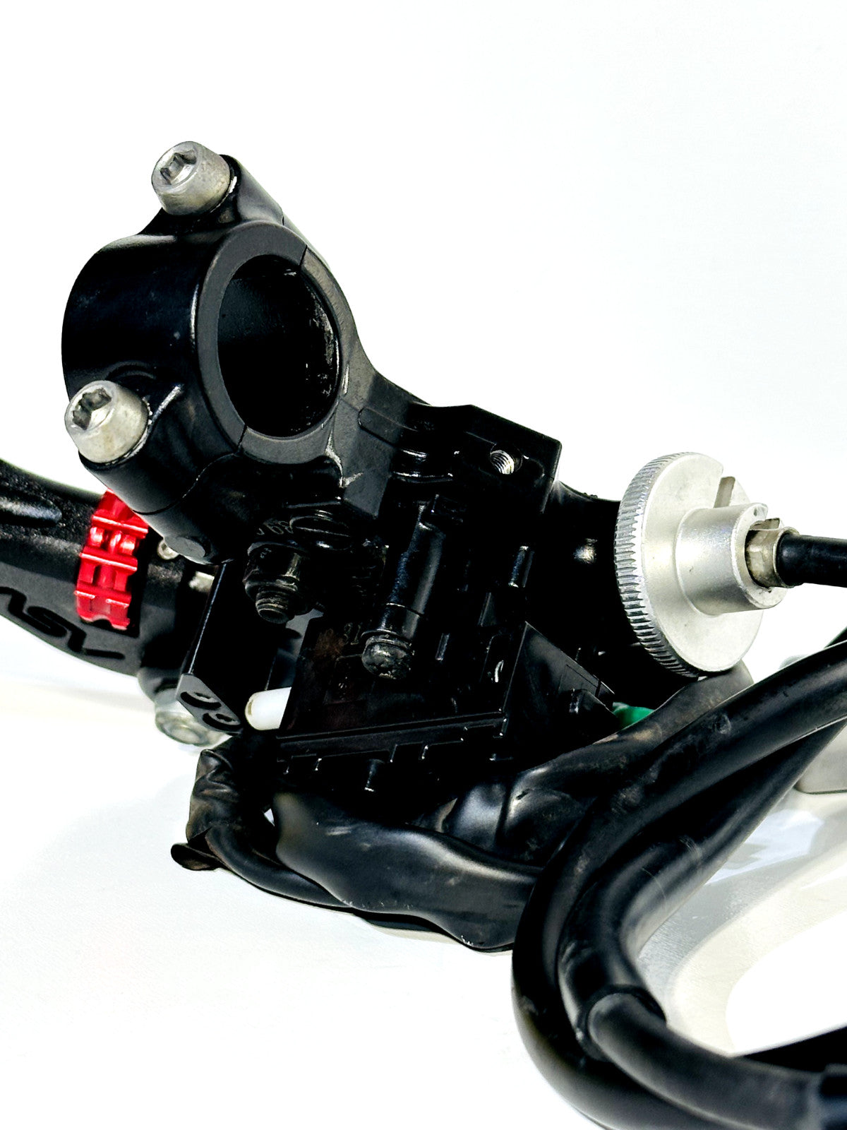 2021-2025 KAWASAKI NINJA ZX10R OEM CLUTCH PERCH & CABLE ASSEMBLY W/ ASV LEVER