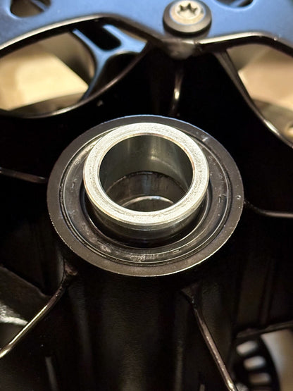 2020-2025 YAMAHA YZF-R1 YZF R1 OEM FRONT WHEEL RIM ROTOR & TIRE ASSEMBLY BLACK