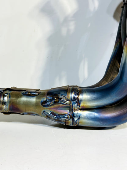 2011-2015 KAWASAKI ZX10R ZX-10R OEM EXHAUST HEADER MANIFOLD PIPE TITANIUM