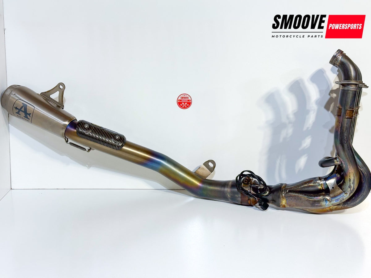 2021-2025 KAWASAKI NINJA ZX10R ARROW PRO RACE SLIP ON EXHAUST MUFFLER W/ HEADER