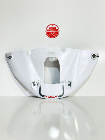 2022-2025 YAMAHA YZF R7 OEM FRONT LOWER NOSE PLATE COWLING COWL FAIRING WHITE