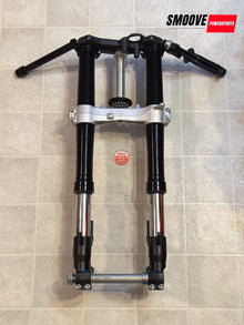 2017-2025 SUZUKI GSXR1000 OEM FRONT FORKS SUSPENSION W/ TRIPLE CLAMPS & CLIP ONS