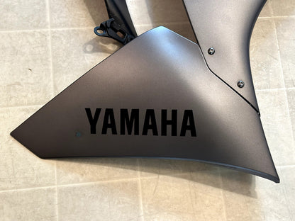 2012-2014 YAMAHA YZF R1 OEM COMPLETE BODY FAIRING COWLING COWL PANEL KIT GRAY