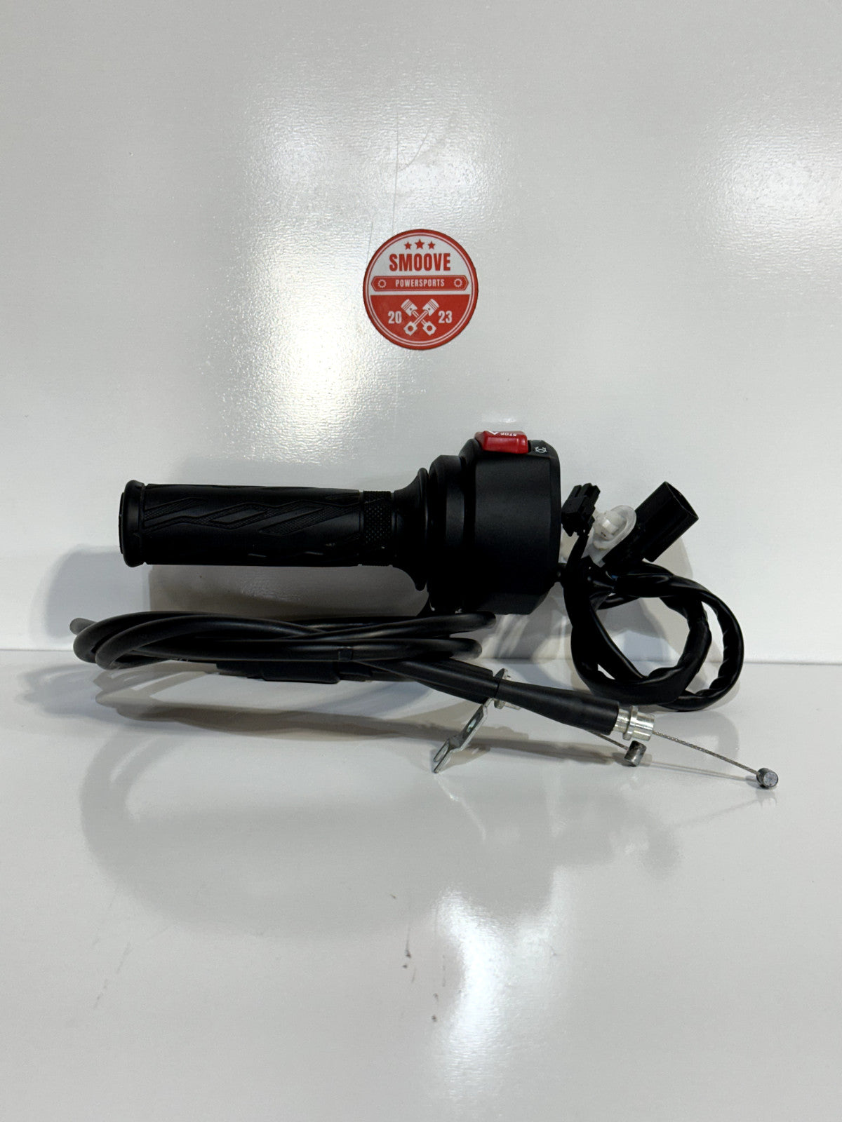 2017-2024 SUZUKI GSXR1000 OEM RIGHT THROTTLE GRIP CONTROL W/ START KILL SWITCH