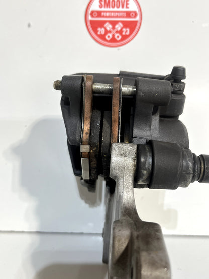 2022-2024 YAMAHA YZF R7 OEM REAR BRAKE CALIPER W/ BRACKET & PADS ASSEMBLY