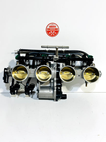 2021-2025 KAWASAKI NINJA ZX10R OEM THROTTLE BODY W/ INJECTORS & FUEL LINES ✅