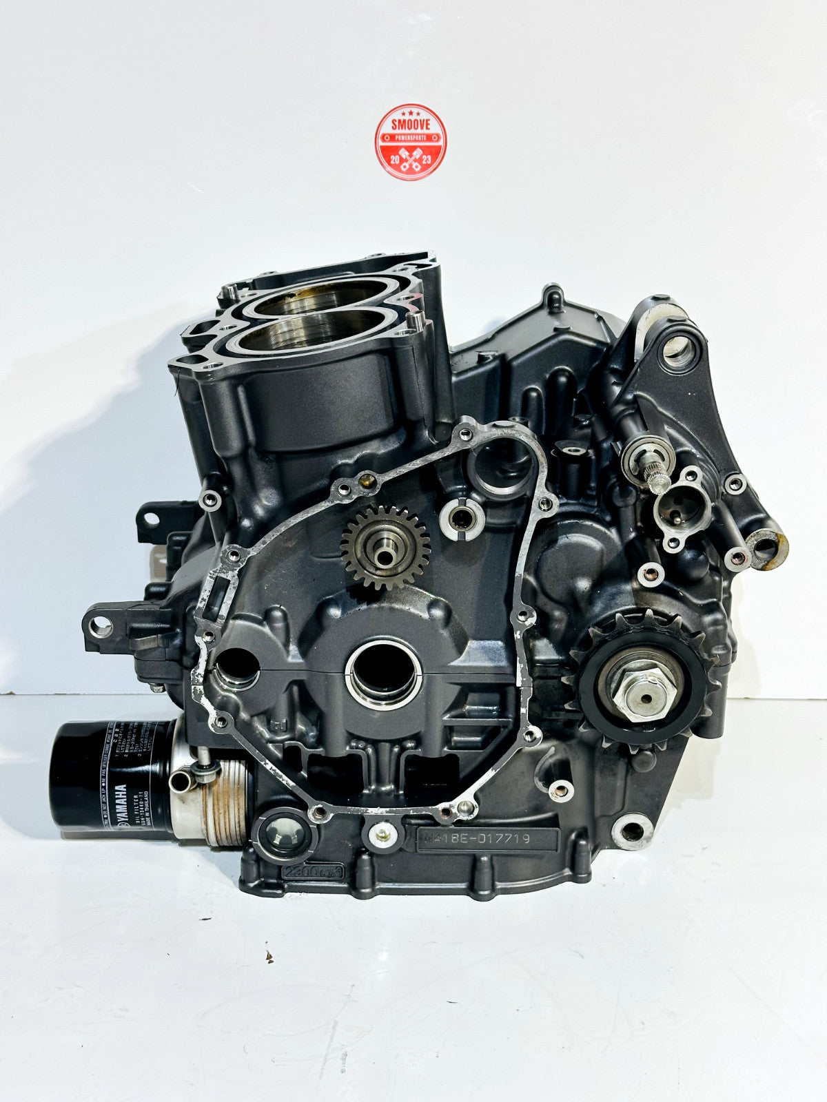 2014-2025 YAMAHA YZF R7 MT FZ 07 OEM COMPLETE ENGINE CRANK CASE CRANKCASE BLOCK
