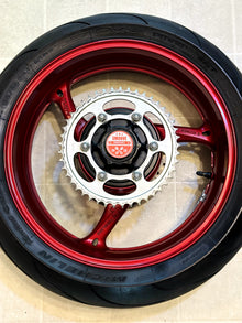 2011-2025 SUZUKI GSXR750 OEM REAR BACK WHEEL RIM TIRE ROTOR SPROCKET RED