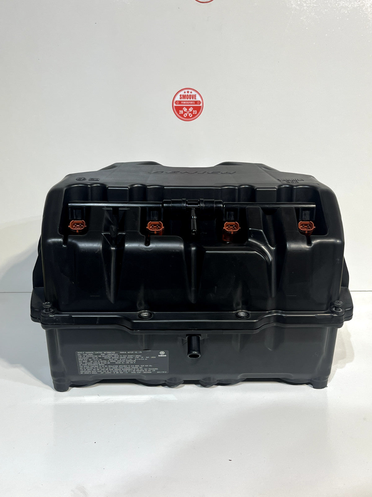 2015-2019 YAMAHA YZF R1 OEM AIRBOX AIR INTAKE BOX TOP RAIL FUEL INJECTORS