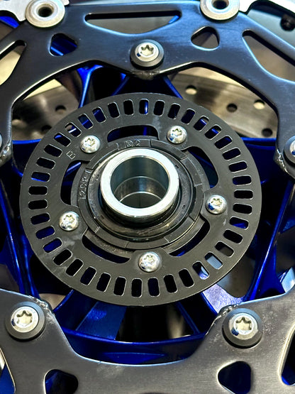 2020-2026 YAMAHA YZF R1 OEM FRONT WHEEL RIM ROTORS & TIRE ASSEMBLY BLUE