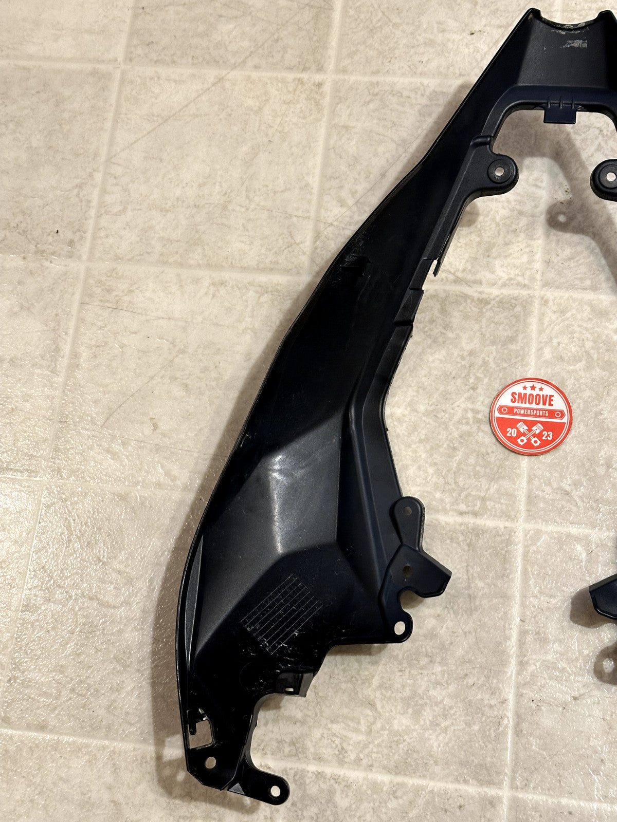 2021-2025 KAWASAKI NINJA ZX10R OEM REAR BACK TAIL CENTER COWL FAIRING BLACK