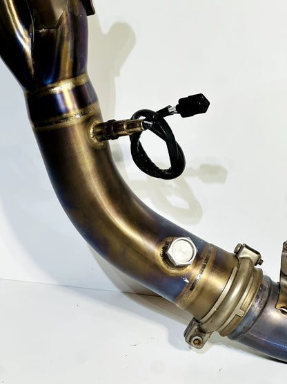 2009-2014 YAMAHA YZF R1 GRAVES EXHAUST SYSTEM MUFFLERS + MID PIPE & OEM HEADER