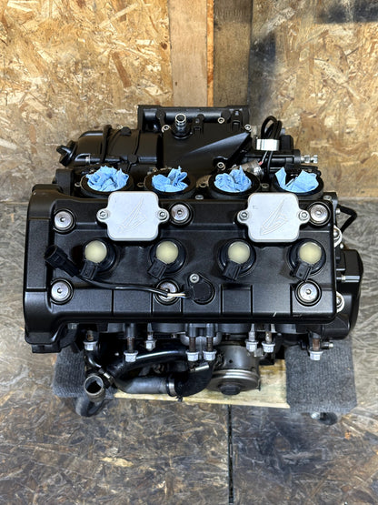 2008-2020 YAMAHA YZF R6 OEM COMPLETE ENGINE MOTOR ASSEMBLY RUNS STRONG 14K MILES