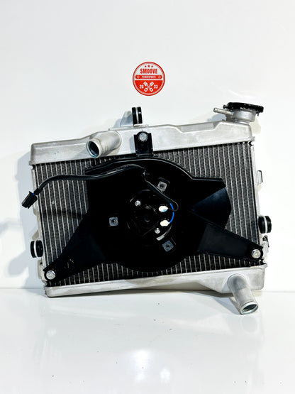 2022-2025 YAMAHA YZF R7 OEM RADIATOR ENGINE MOTOR COOLANT COOLER W/ BLOWER FAN