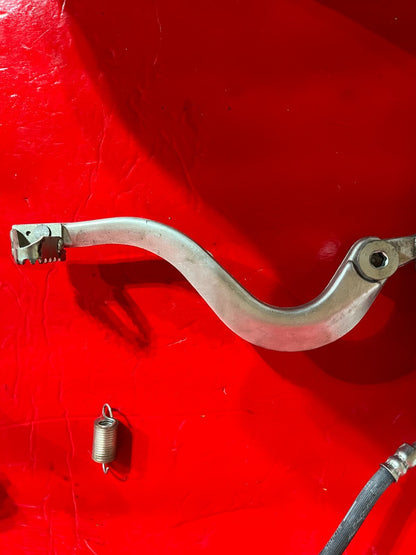 2006-2023 KAWASAKI KX450F KX250F REAR BRAKE MASTER CYLINDER CALIPER LINE PADS