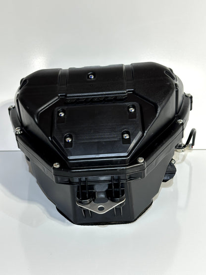 2009-2014 YAMAHA YZF R1 OEM AIR INTAKE FILTER BOX W/ TOP RAIL INJECTORS (MINT)