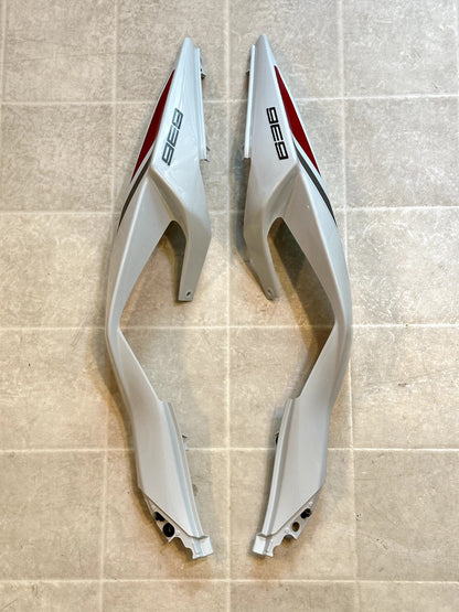 2024-2025 KAWASAKI NINJA ZX6R ZX636 OEM FAIRING BODY PLASTICS COWLING KIT WHITE