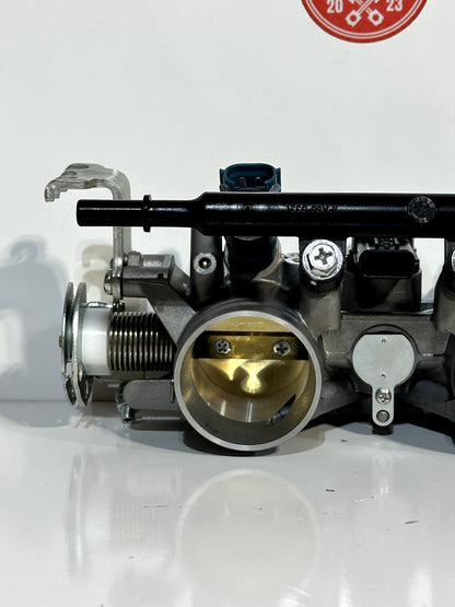 2022-2025 YAMAHA YZF R7 OEM THROTTLE BODY BODIES W/ INJECTORS + FUEL RAIL