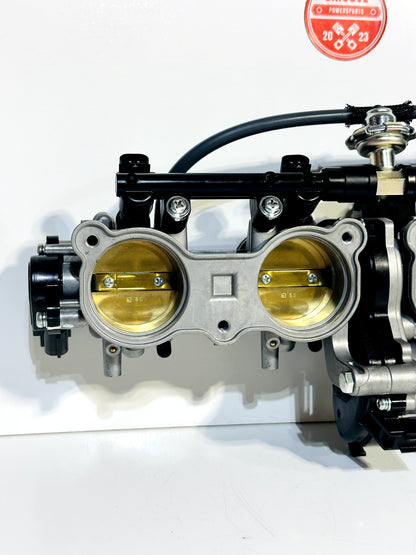 2025-2026 YAMAHA YZF R1 OEM THROTTLE BODY ASSEMBLY W/ FUEL INJECTORS & SERVO
