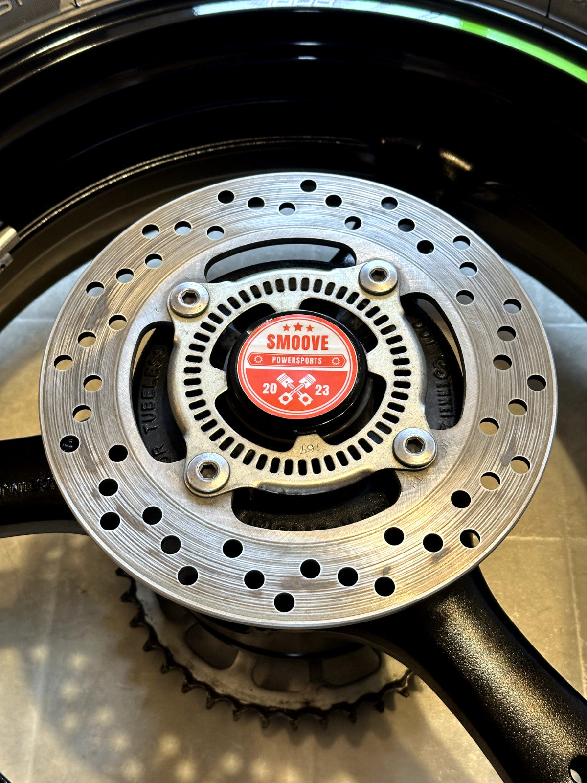 2021-2025 KAWASAKI NINJA ZX10R ZX 10 OEM REAR BACK WHEEL RIM SPROCKET ROTOR TIRE